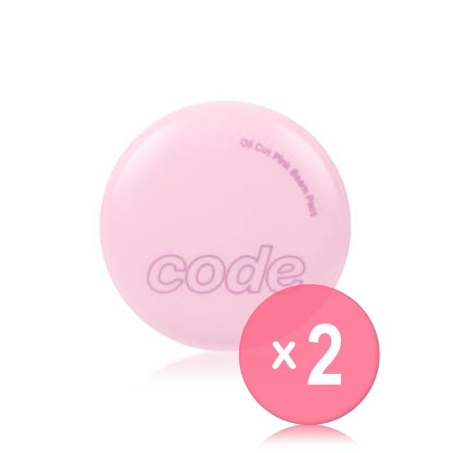 CODE GLOKOLOR-Oil Cut Pink Beam Pact 2pcs Bundle Set