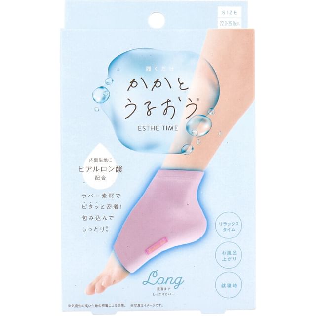 COGIT-Esthe Time Heel Moisturizing Spa Socks Long Version