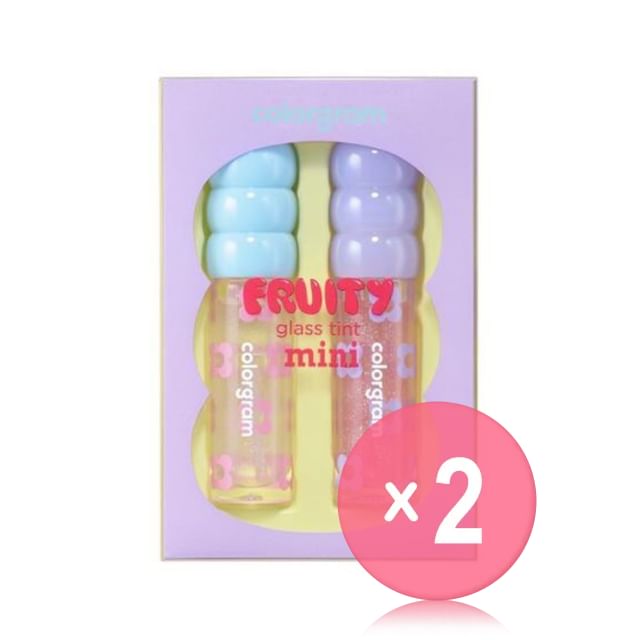 colorgram-Fruity Glass Tint Mini Duo Set - 3 Colors 2pcs Bundle Set