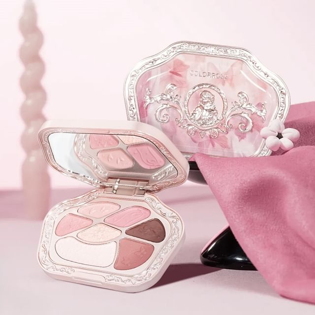 COLORROSE-Western Antique Seven-Color Eyeshadow Palette - Palette de 7 fards à paupières - 3 versions