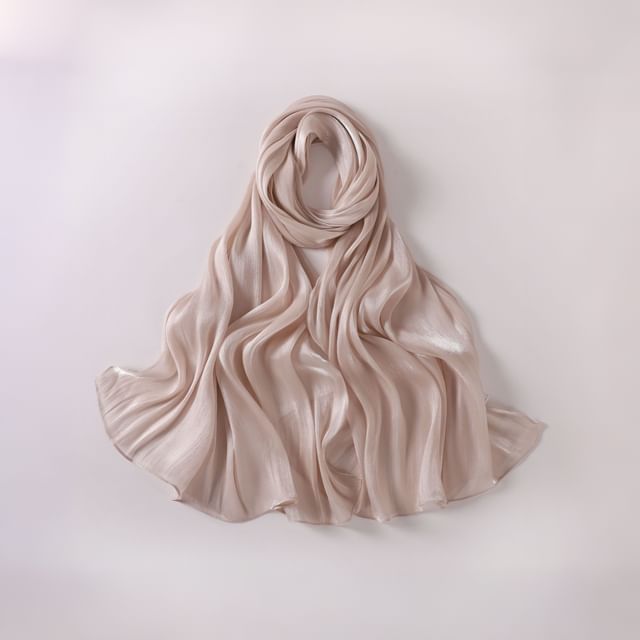 Combon-Plain Mesh Scarf