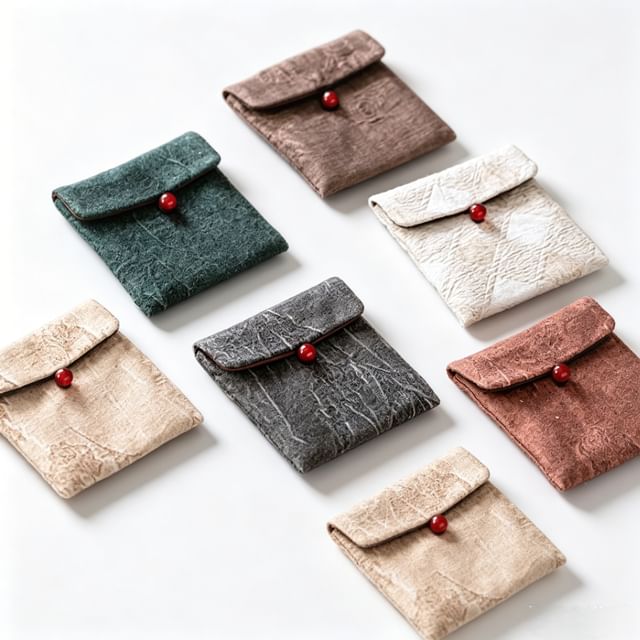 Coolkiss-Jacquard Fabric Pouch Various Designs