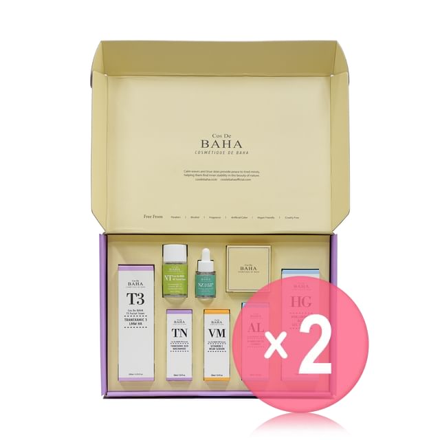 Cos De BAHA-Violet Gift Set 2pcs Bundle Set