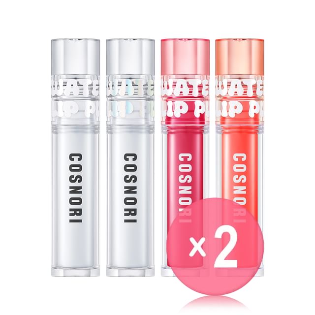 COSNORI-Water-full Lip Plumper - 4 Colors 2pcs Bundle Set