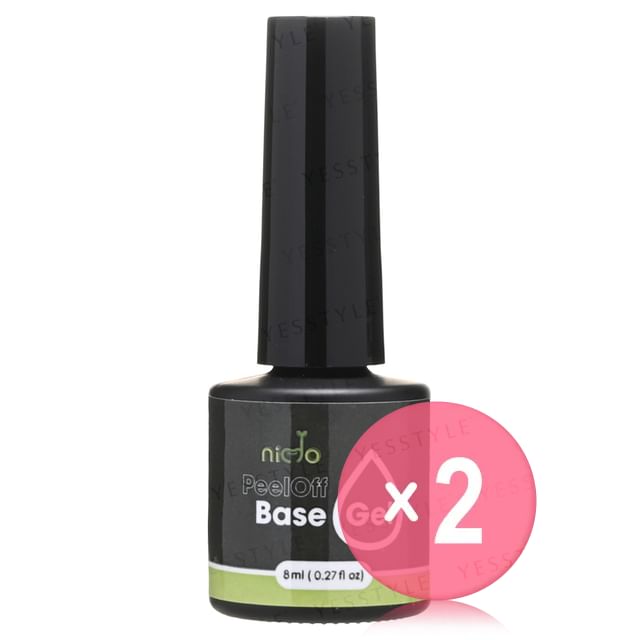 Cosplus-Nido Peel Off Nail Base Gel 2pcs Bundle Set