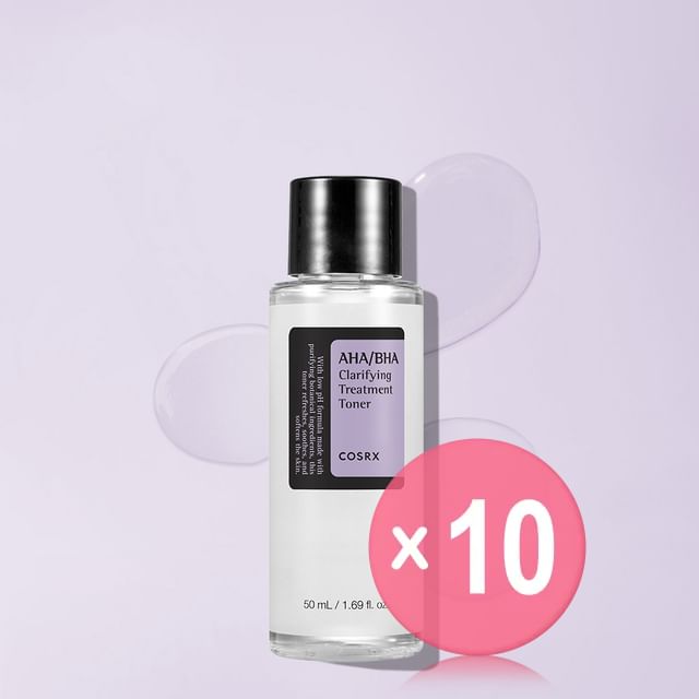 COSRX-AHABHA Clarifying Treatment Toner Mini 10pcs Bundle Set