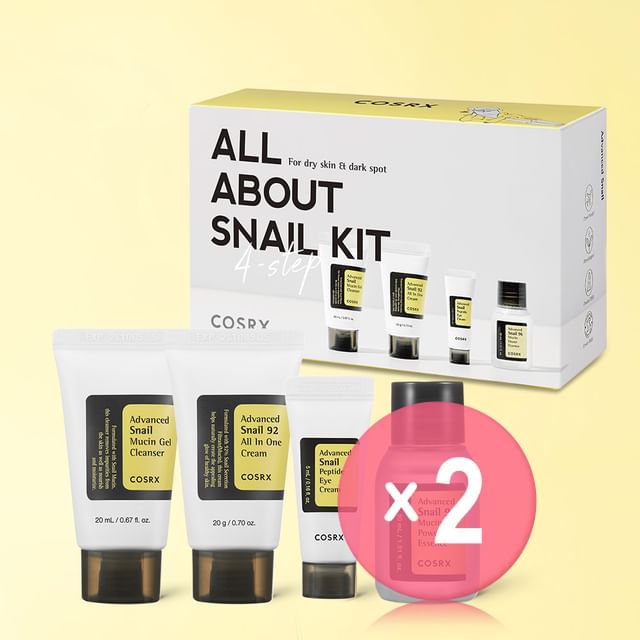 COSRX-All About Snail Trial Kit 2pcs Bundle Set