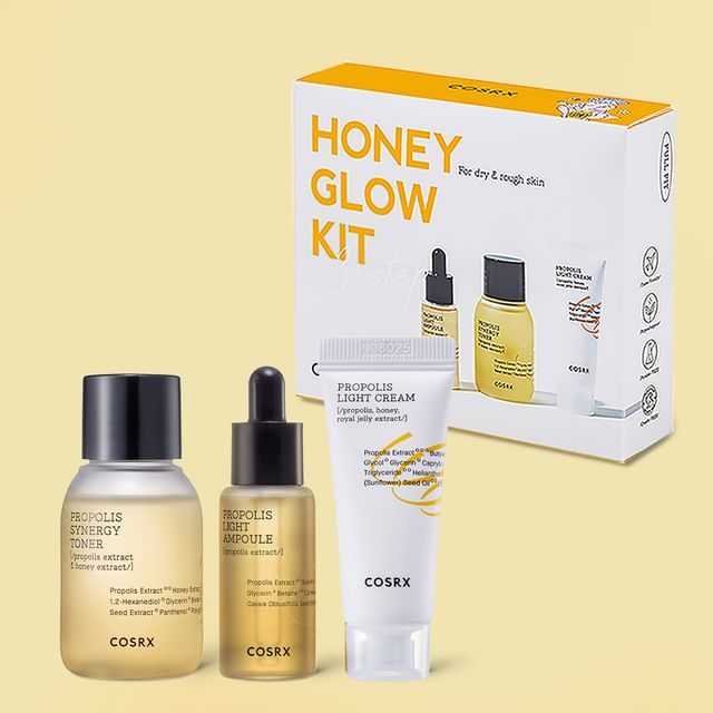 COSRX-Honey Glow Trial Kit - Kit découverte-3 Pièces