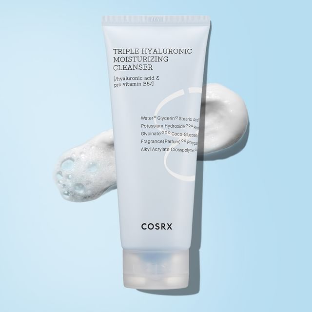 COSRX-Hydrium Triple Hyaluronic Moisturizing Cleanser-150ml