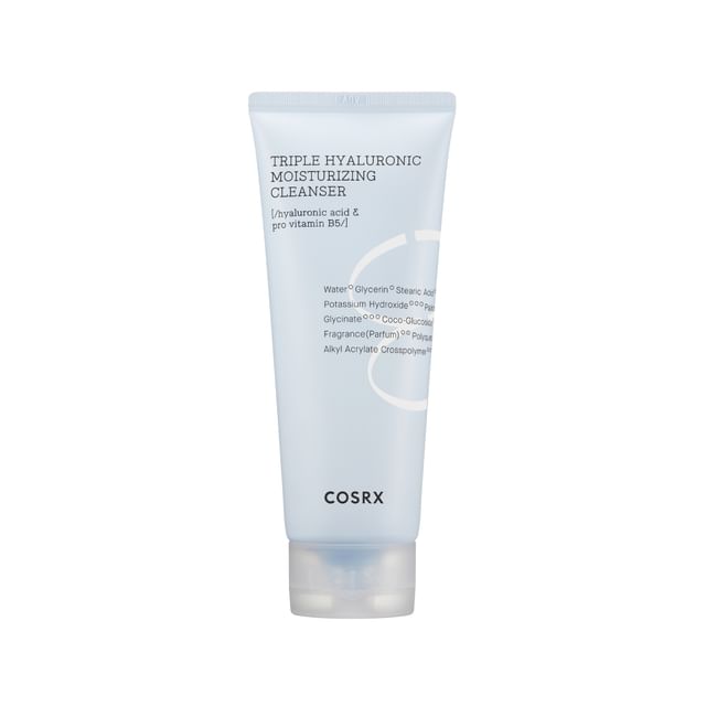 COSRX-Hydrium Triple Hyaluronic Moisturizing Cleanser Mini - Detergente Viso Idratante mini