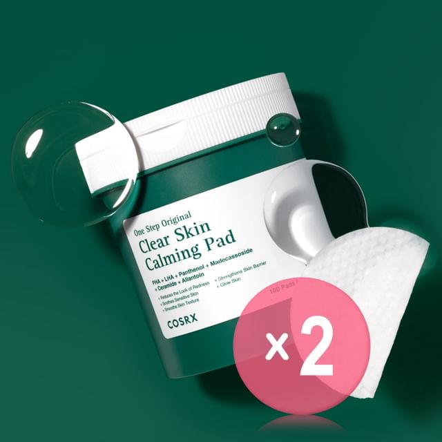 COSRX-One Step Original 透明肌膚鎮靜墊 2件裝