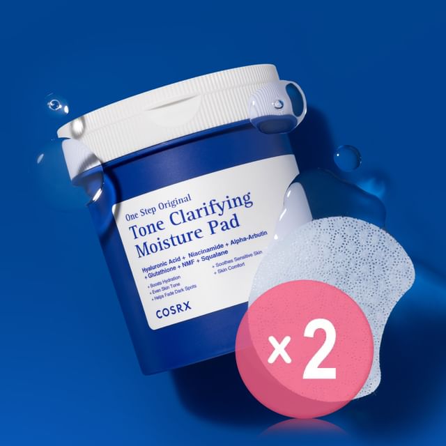 COSRX-One Step Original Tone Clarifying Moisture Pad 2pcs Bundle Set