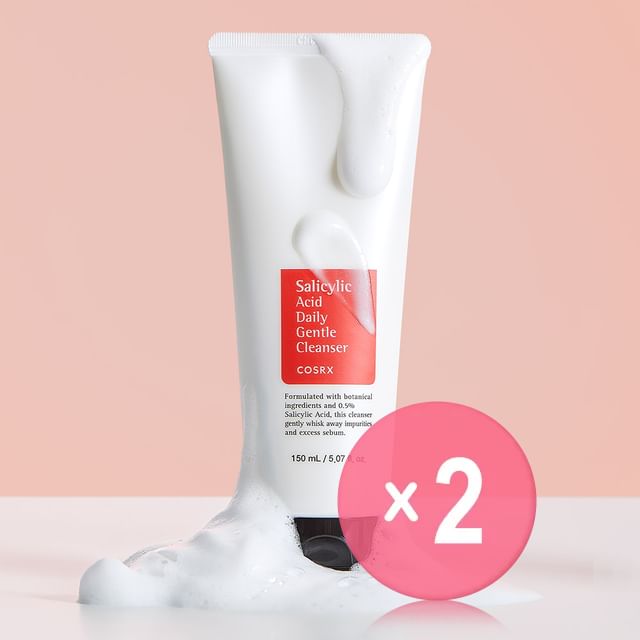 COSRX-Salicylic Acid Daily Gentle Cleanser 2pcs Bundle Set