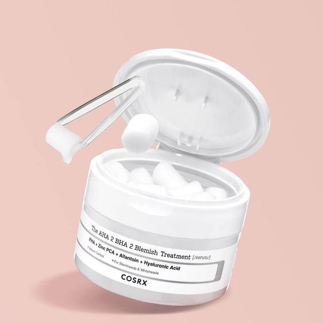 COSRX-The AHA 2 BHA 2 Blemish Treatment - Bolas de Algodão Antiacne