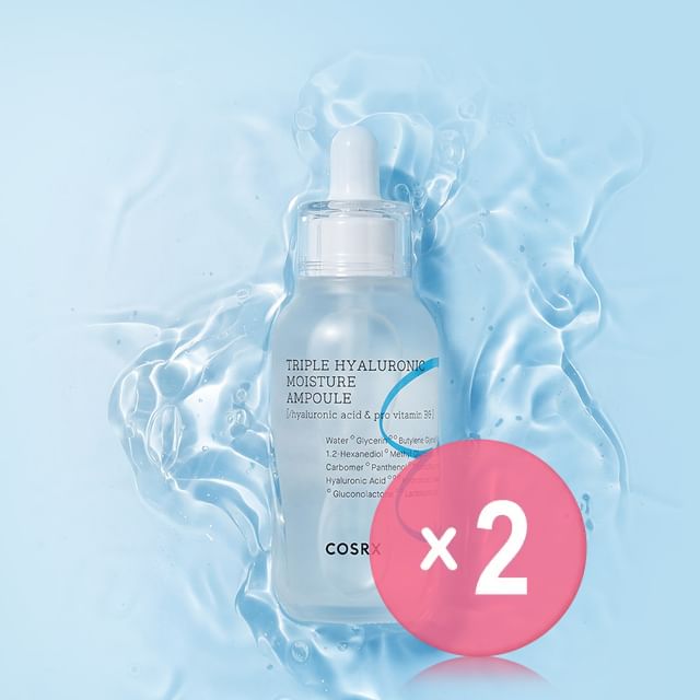 COSRX-Triple Hyaluronic Moisture Ampoule 2pcs Bundle Set