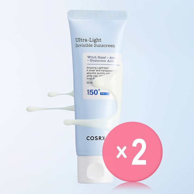 COSRX-Ultra Light Invisible Sunscreen 2pcs Bundle Set