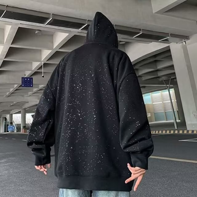 Cowpow-Glitter Hoodie