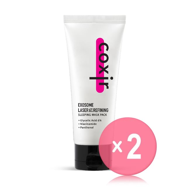 coxir-Exosome Laser 6 Refining Sleeping Mask Pack 2pcs Bundle Set