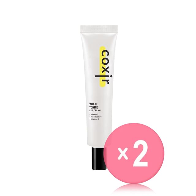 coxir-Vita C Toning Eye Cream 2pcs Bundle Set