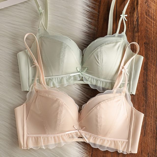 Croix-Lace Bra Top Panties Set