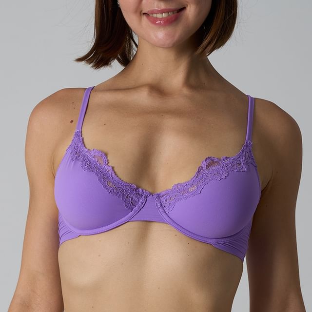 Croix-Lace Trim Bralette
