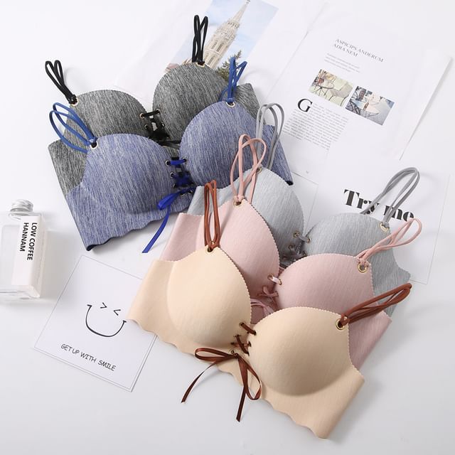 Croix-Lace Up Bra Top