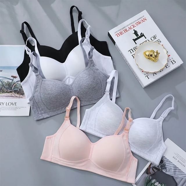 Croix-Plain Wireless Bra