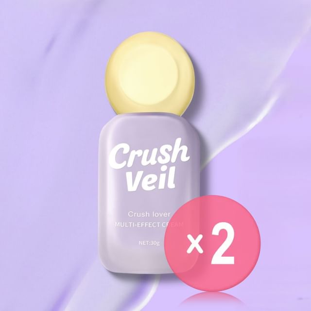 Crush lover-Multi-Effect Cream - 3 Shades 2pcs Bundle Set