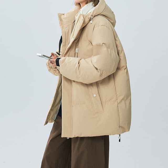 CUCURBIT-Padded Zip-Up Hoodie