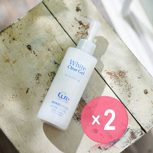 Cure-White Clear Gel 2pcs Bundle Set
