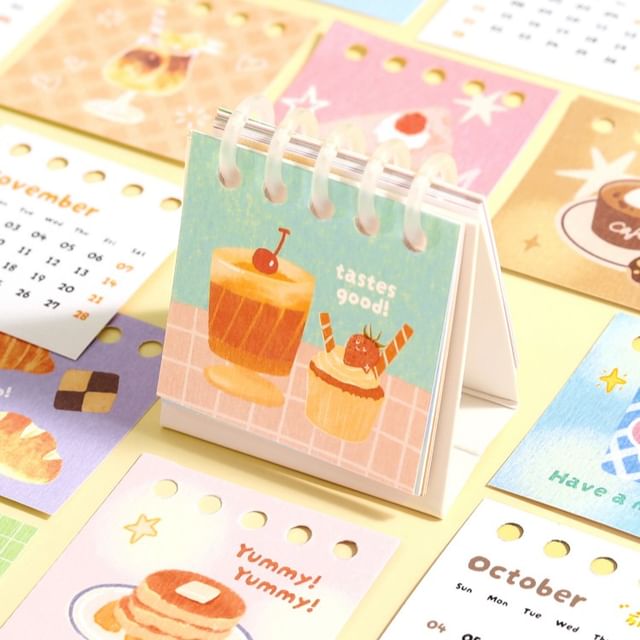 Cute Essentials-Animal Mini Desktop Calendar 2026 Various Designs