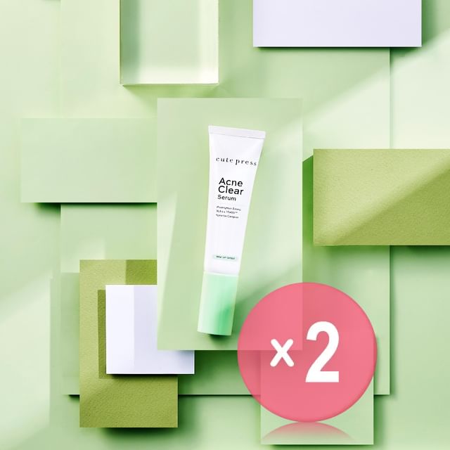 Cute Press-Acne Clear Serum 2pcs Bundle Set
