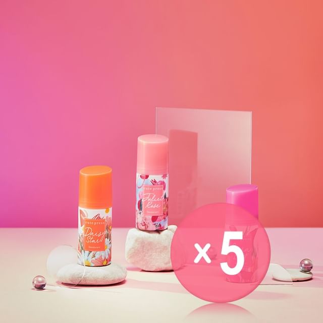 Cute Press-Deodorant 5pcs Bundle Set