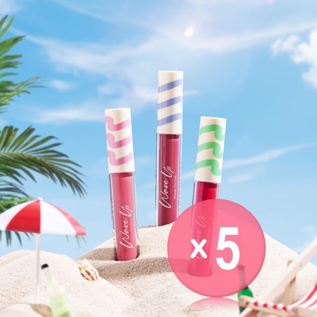 Cute Press-Wave Up Power Fix Tint 5pcs Bundle Set