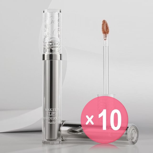 CZEL-Brown Series Fluffy Matte Lip Mud - 5 Colors 10pcs Bundle Set