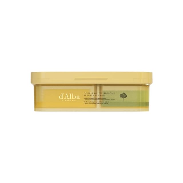 d-Alba-Double Quick Liposome Serum Mask Pad