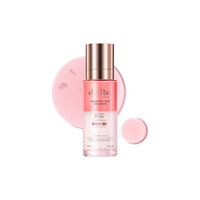 Professional Reparing Hair Oil Serum [Rose Freesia]