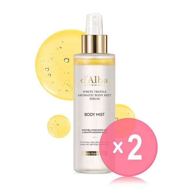 d-Alba-White Truffle Aromatic Body Mist Serum 2pcs Bundle Set