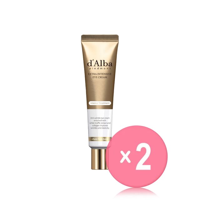d-Alba-White Truffle Extra Intensive Eye Cream 2pcs Bundle Set-30ml X 2 Pcs