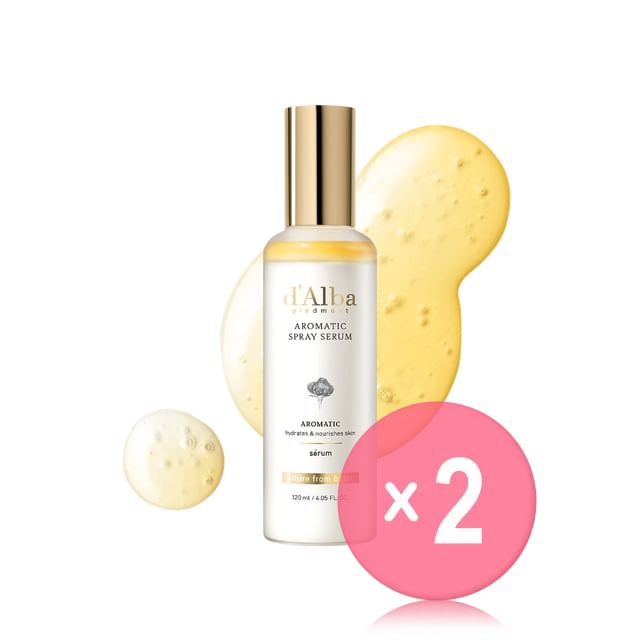 d-Alba-White Truffle First Aromatic Spray Serum 2pcs Bundle Set