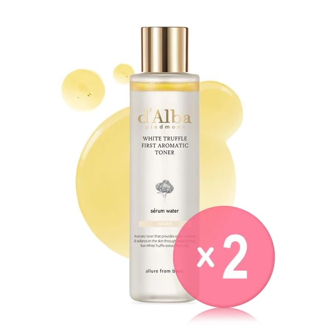 d-Alba-White Truffle First Aromatic Toner 2pcs Bundle Set