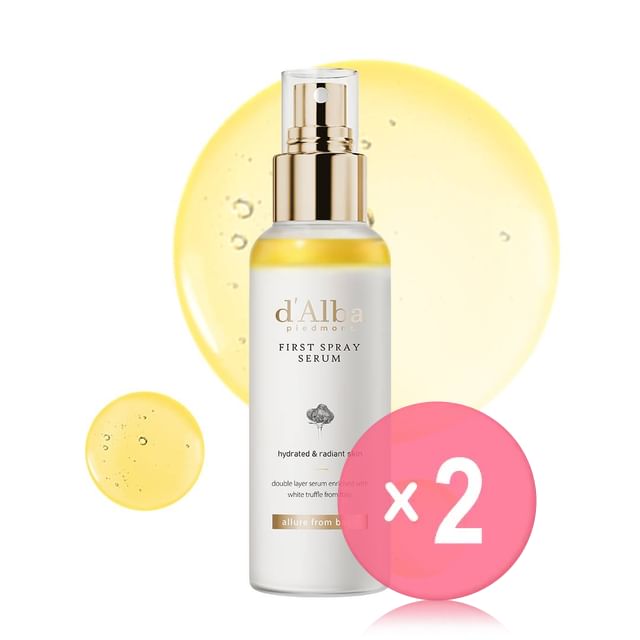 d-Alba-White Truffle First Spray Serum 2pcs Bundle Set