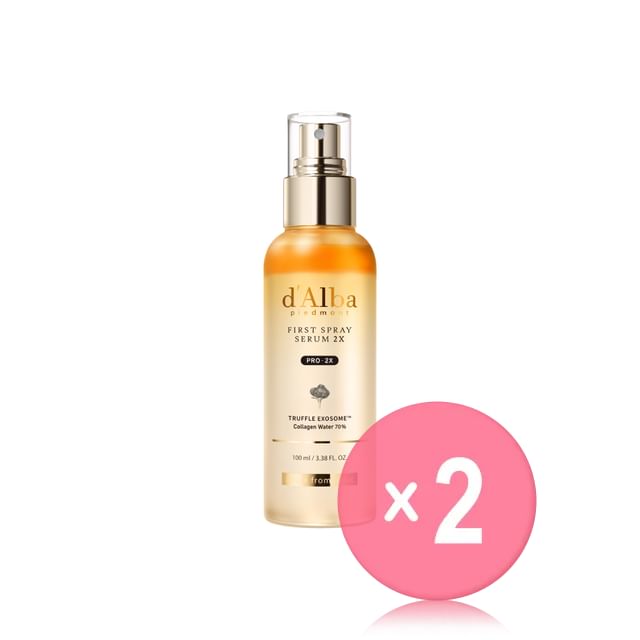 d-Alba-White Truffle First Spray Serum Pro 2X Peptide 2pcs Bundle Set