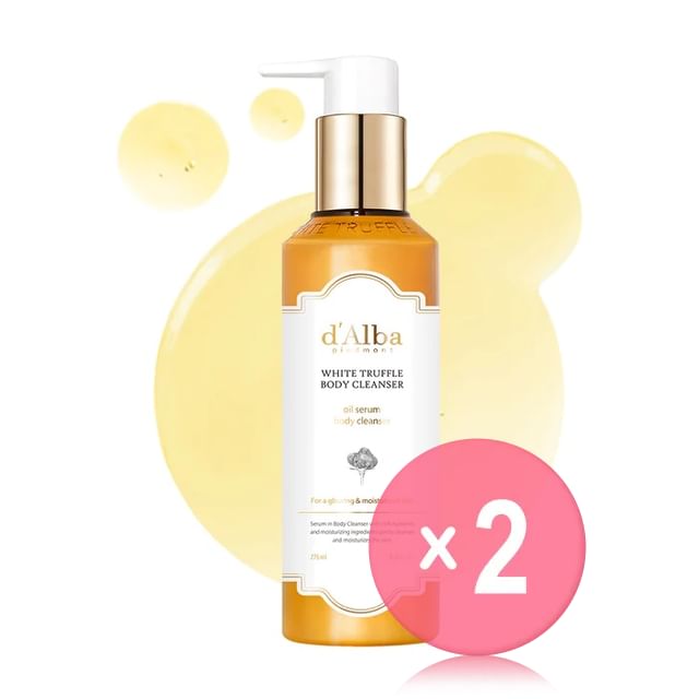 d-Alba-White Truffle Oil Serum Body Cleanser 2pcs Bundle Set