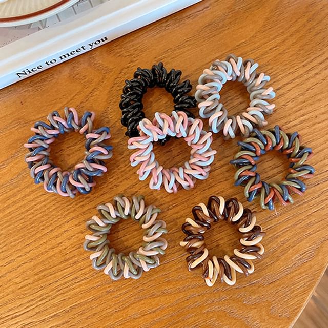 Daeuni-Double Helical Coil Hair Tie