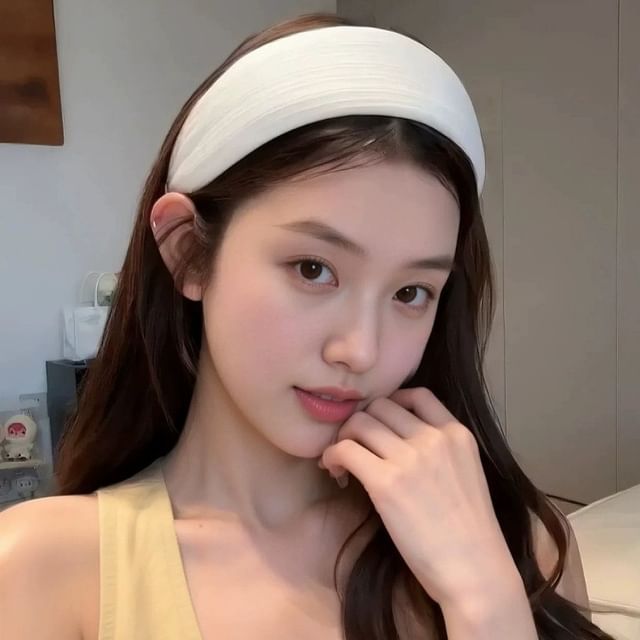 Daeuni-Plain Fabric Headband
