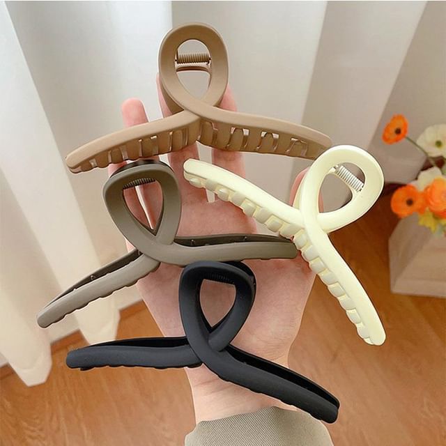 Daeuni-Plain Matte Hair Claw