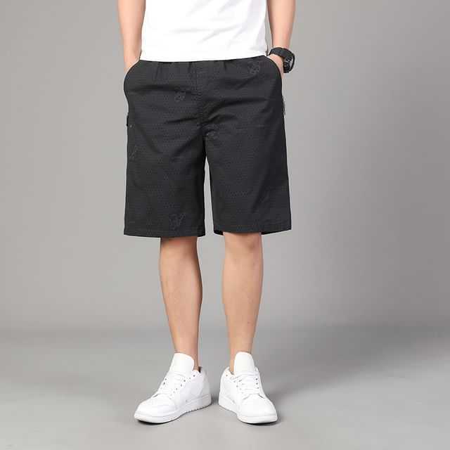 Dandyluxe-Mid Rise Plain Shorts