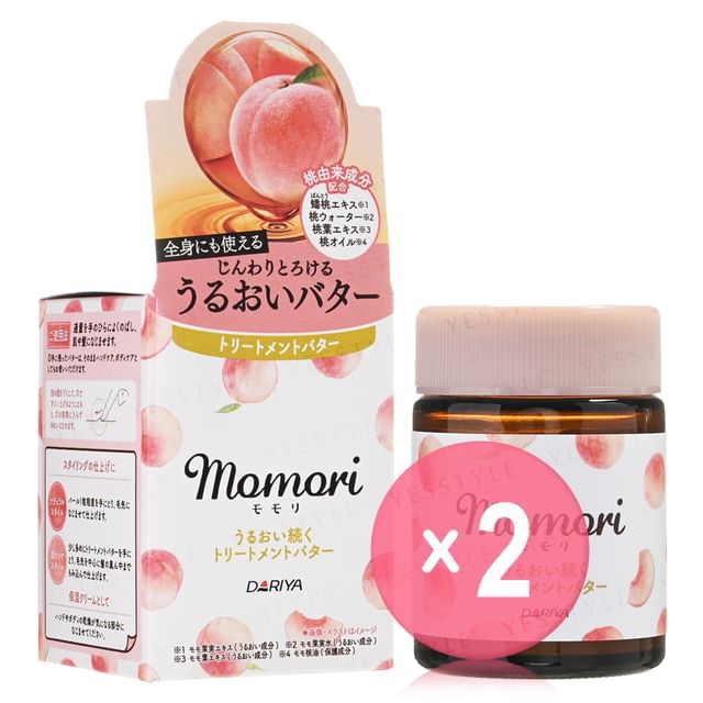 DARIYA-Momori Peach Moisturizing Treatment Butter 2pcs Bundle Set