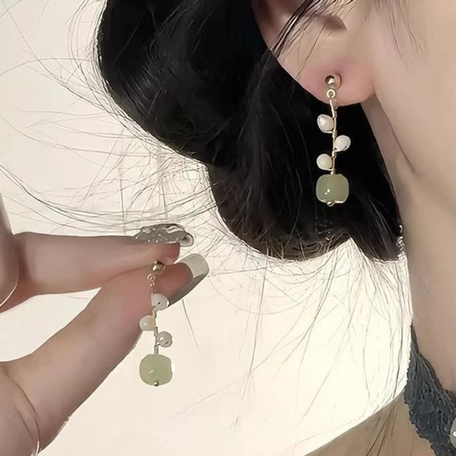 Dashiro-Beaded Drop Earring